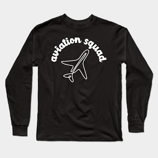 aviation squad Long Sleeve T-Shirt by juinwonderland 41